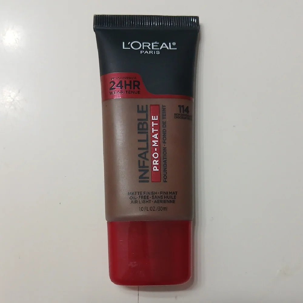 L'Oreal Infallible Pro-Matte Foundation - 114 Rich Chocolate